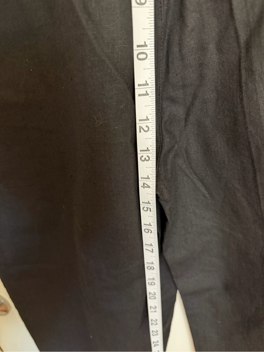 Vintage Gitano High Waist Tapered Ramie
Cotton Pants Black 16 EUC - Picture 9 of 12